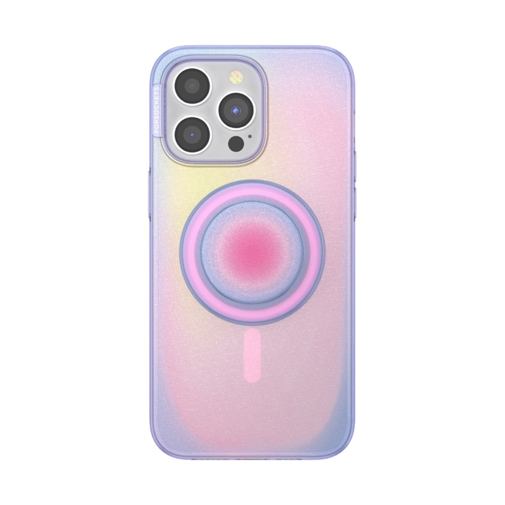 Popsocket Phone Case for iPhone 14 Pro Max with MagSafe in Aura